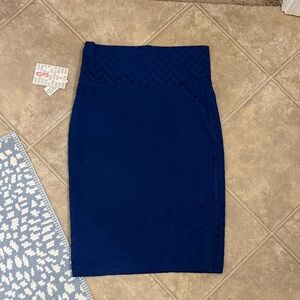 LuLaRoe Navy Pencil Skirt